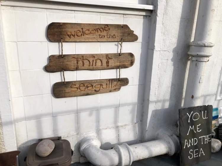 The Thin Seagull 4 Beacon Terrace Ferryden Villa Exterior foto
